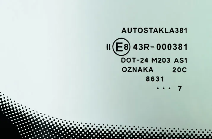 Oznake na auto staklima i njihovo značenje